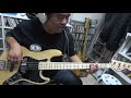 運命ループ Bass Cover  by MISIA feat  Marcus Miller(2017)