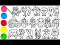 Draw Amazing Italian Meme Creatures in Minutes - DOJONINI ASSASSINO, i2perfectini foxinini & others