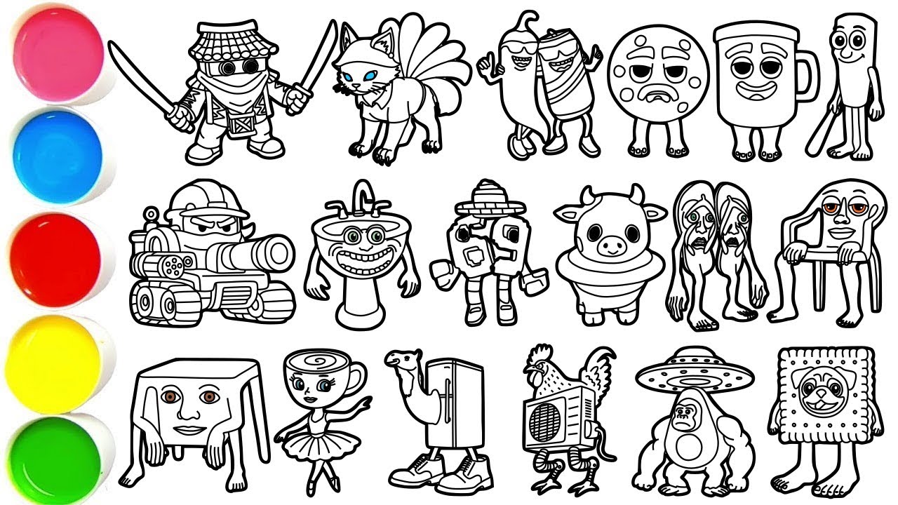 Draw Amazing Italian Meme Creatures in Minutes - DOJONINI ASSASSINO, i2perfectini foxinini & others