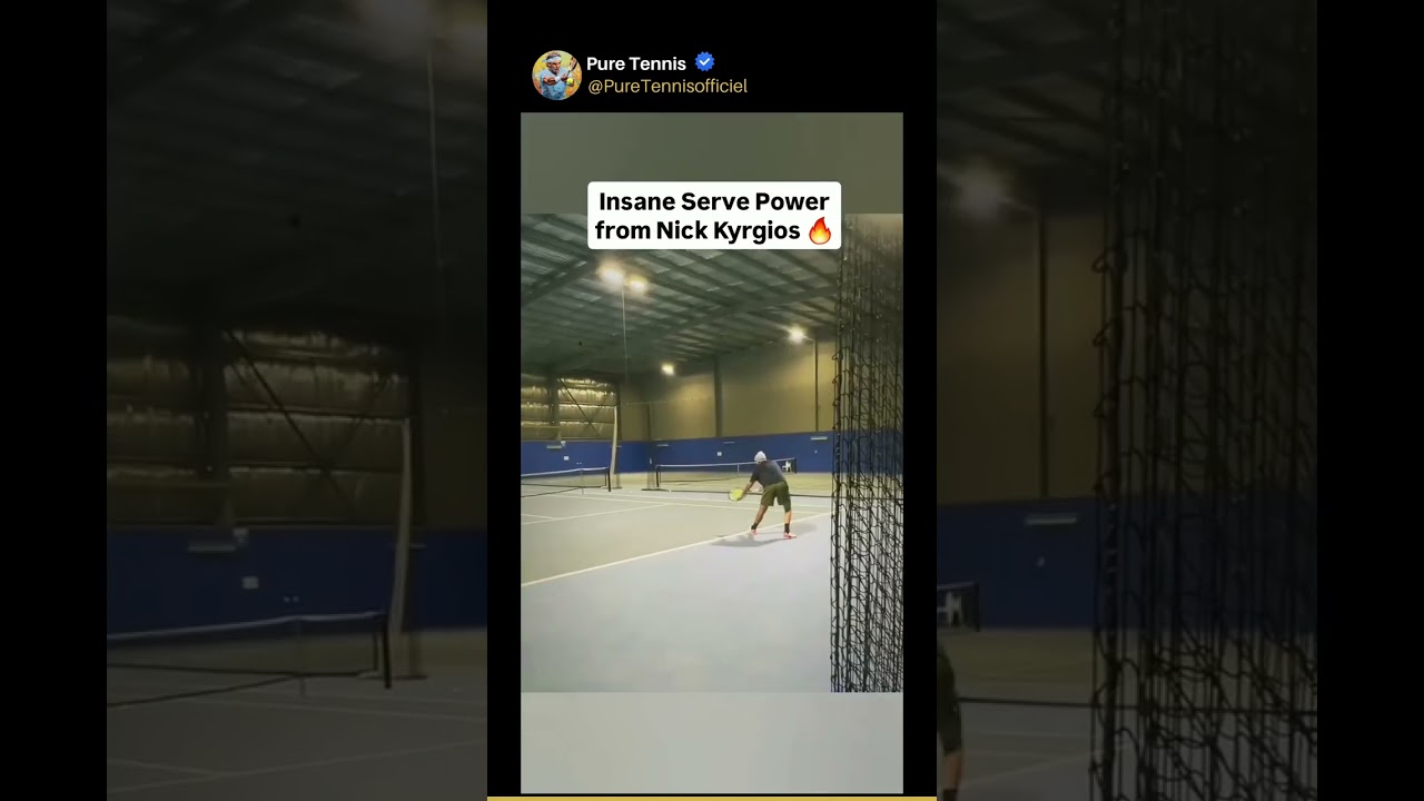 Insane Serve Power ! 🔥 