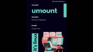 unmount command