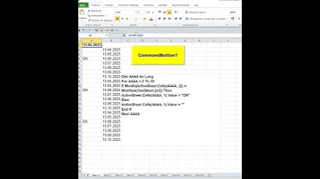 Поиск даты с помощью Excel VBA  Ищется месяц