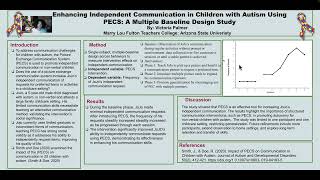Enhancing Independent Communication in Children with Autism Using PECS