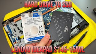Lenovo IdeaPad S145-15IWL SSD Upgrade!