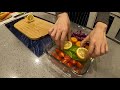 2.2L Eco Friendly high borosilicate glass baking pan with lid bamboo