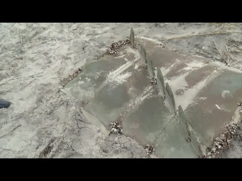 Mysterious piece of debris washing ashore