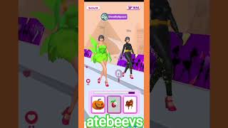 FASHION BATTLE CATWALK SHOW /battle 36 DEADLY SPACE OUTFIT #trending #short #games screenshot 5