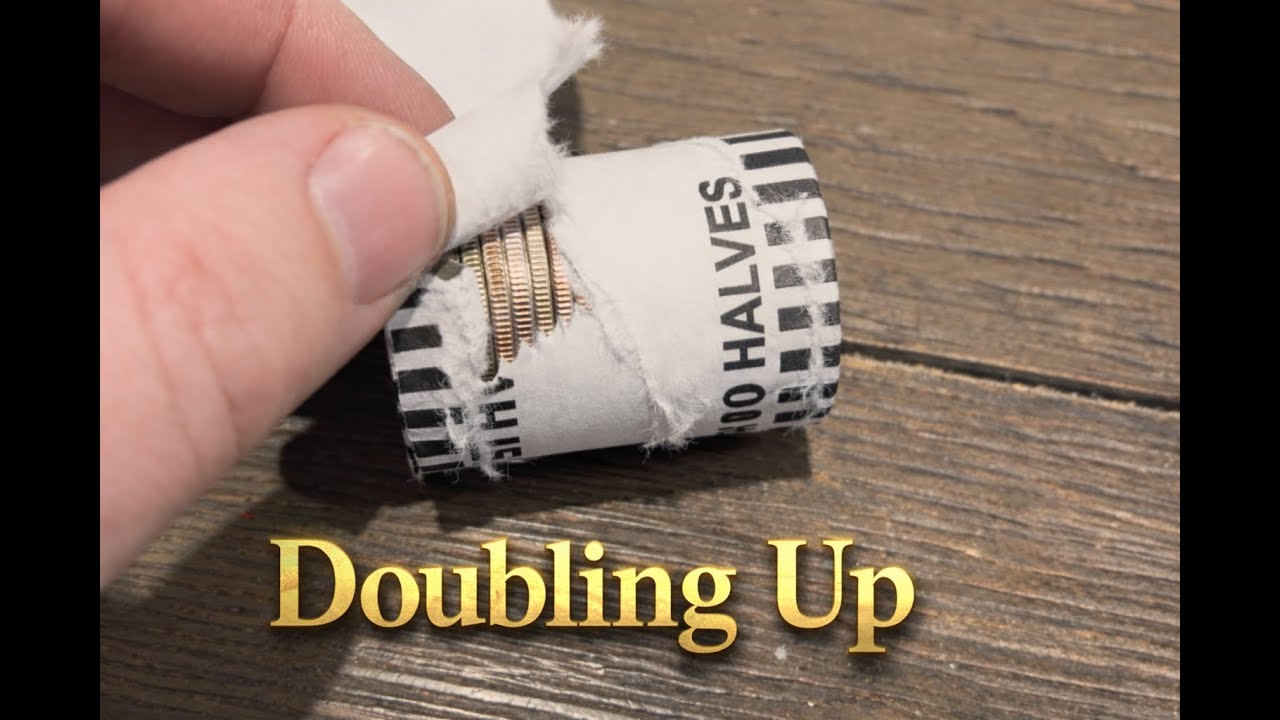 Doubling Up! - Coin Roll Hunting Silver Half Dollars - YouTube