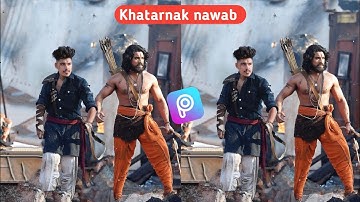 Khatarnak nawab RRR Movie Consept artwork | RRR Movie photo editing | khatarnak nawab editing