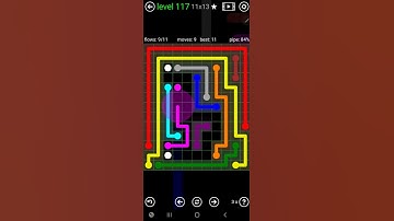 How To Solve Flow Free Rectangle Pack Level 117 11x13 Board Walk Through Solution Walkthrough