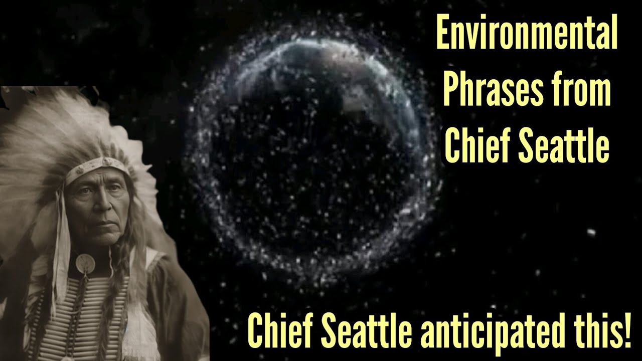 Environmental quotes from the wise Chief Seattle. He saw what we would do to our world 170 years ago