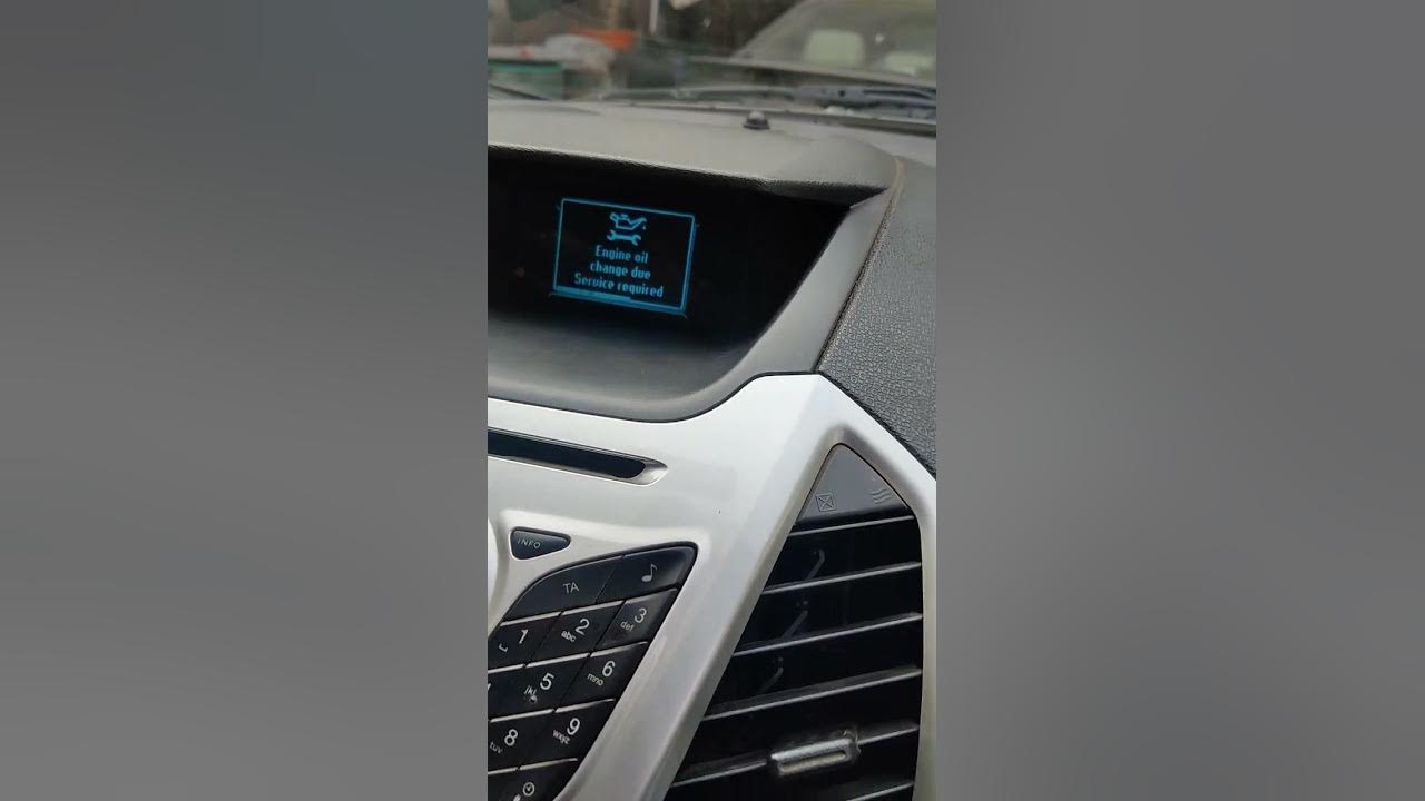 HOW TO RESET OIL SERVICE LIGHT MANUALLY OF FORD ECOSPORT DIESEL ⛽ - YouTube