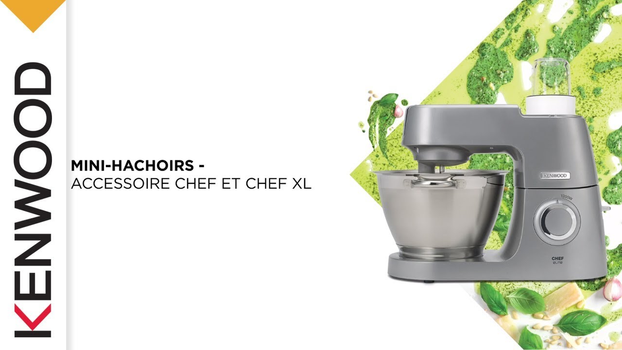 Accessoire Mini-hachoirs de Kenwood – Pain au pesto et prosciutto - YouTube