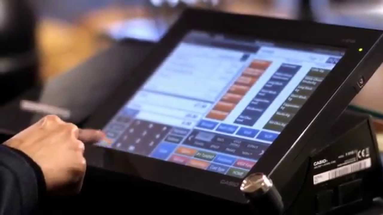 casio vr100 epos till system