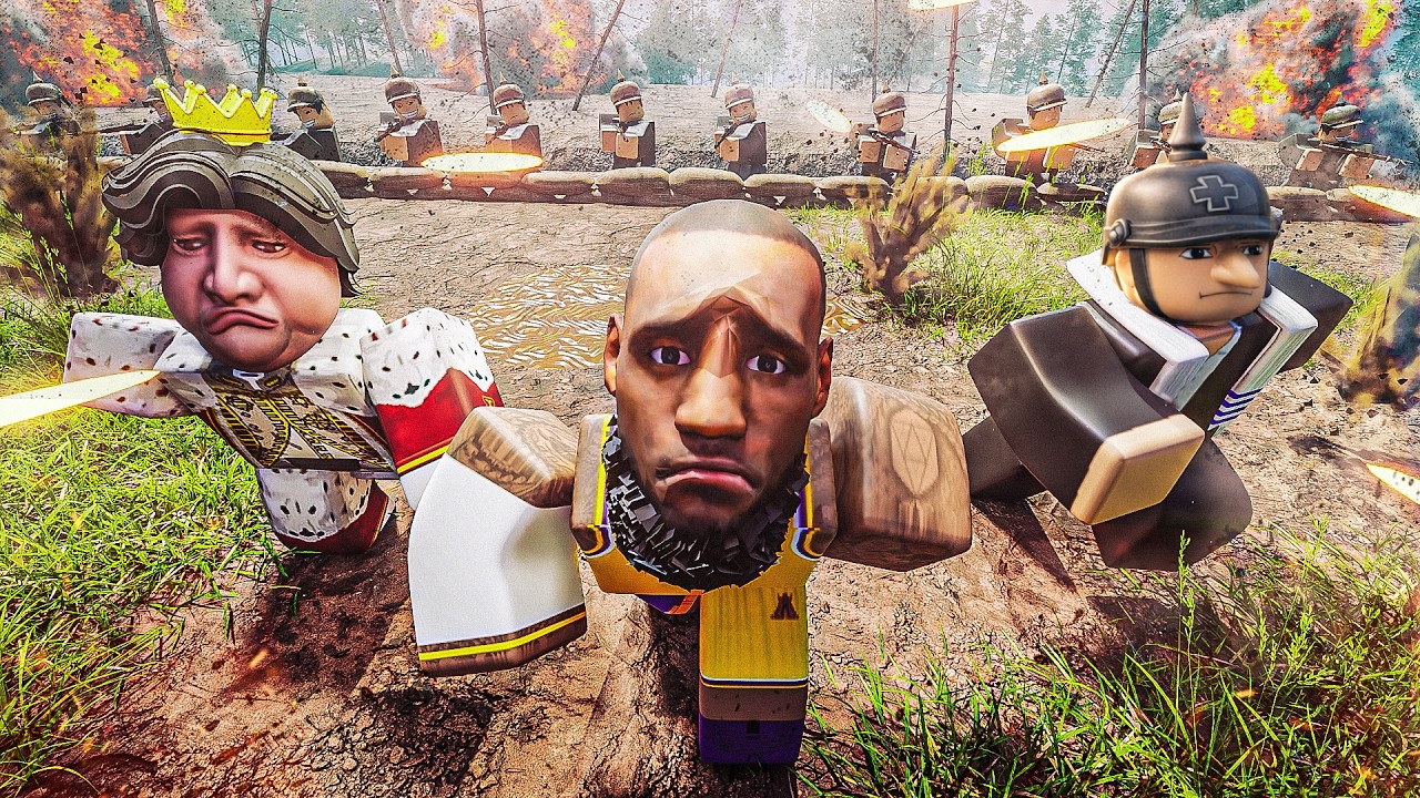 First Ever ROBLOX ENTRENCHED OLYMPICS Survival!