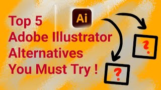 Top 5 Adobe Illustrator Alternatives You Need to Try ! #adobe #graphicdesign