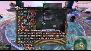 GW2│ASCENDED RING - How to ADD EXTRA INFUSION SLOTS - Attuned/Infused - Beginner's Guide 2023