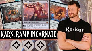 Colorless Karn Ramp For The Win Phyrexia One Standard Mtg Arena