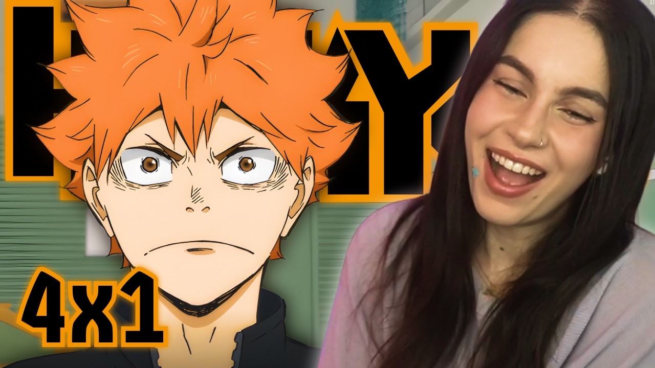 HINATA OMG HAHAH 😂│HAIKYUU Season 4 Episode 1 REACTION