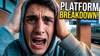 Italian Youth Has Nervous Breakdown on Train Platform(2025)