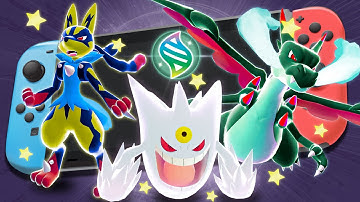 I Caught EVERY SHINY MEGA Pokémon Using only My Nintendo Switch