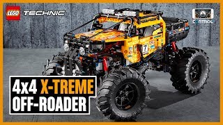 Discover the amazing app-controlled 4x4 X-treme Off-Roader! | LEGO Technic
