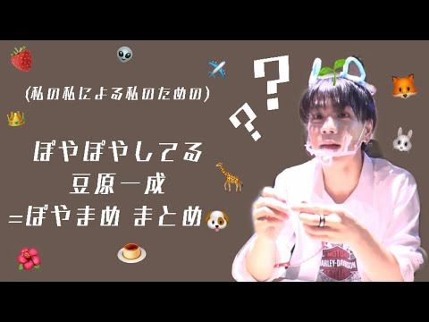 ぽやぽやしてるまめまとめ【豆原一成】