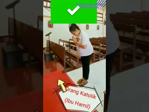 Prosesi Penghormatan Salib yang baik dan benar di Gereja Katolik Karangasem