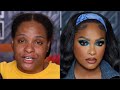 Easy GRWM Blue For Autumn Makeup x Hair (Half Price Wig Sunber Hair) x Chit Chat