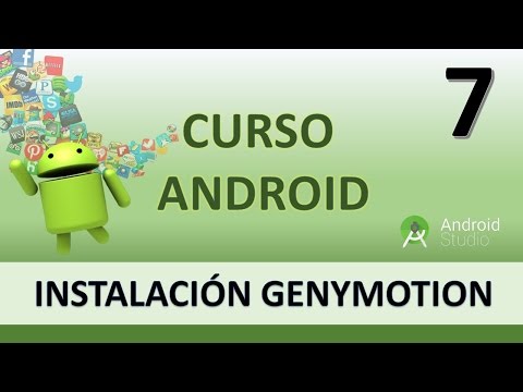 Curso Android. Emulador externo  Genymotion. Vídeo 7