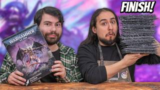 Two Losers FINISH Their New 40k Armies!