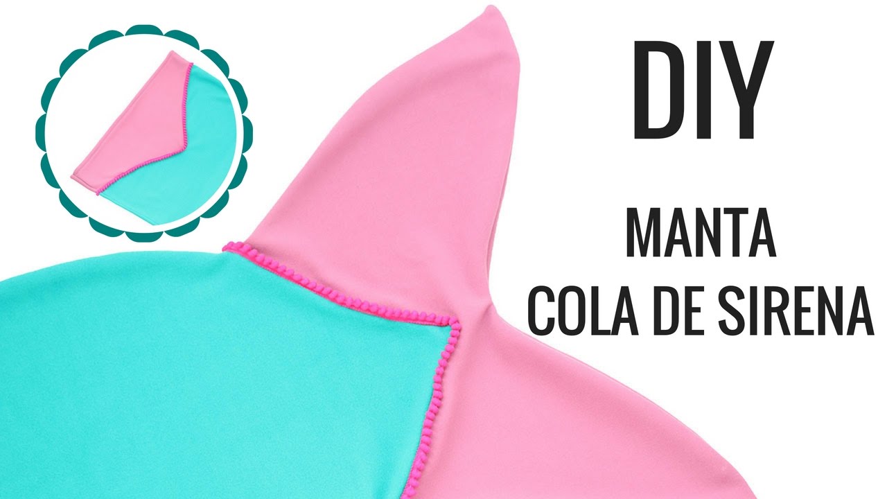 Manta COLA DE SIRENA DIY