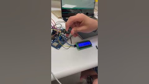 Rotary encoder and LCD for Bartender Bot
