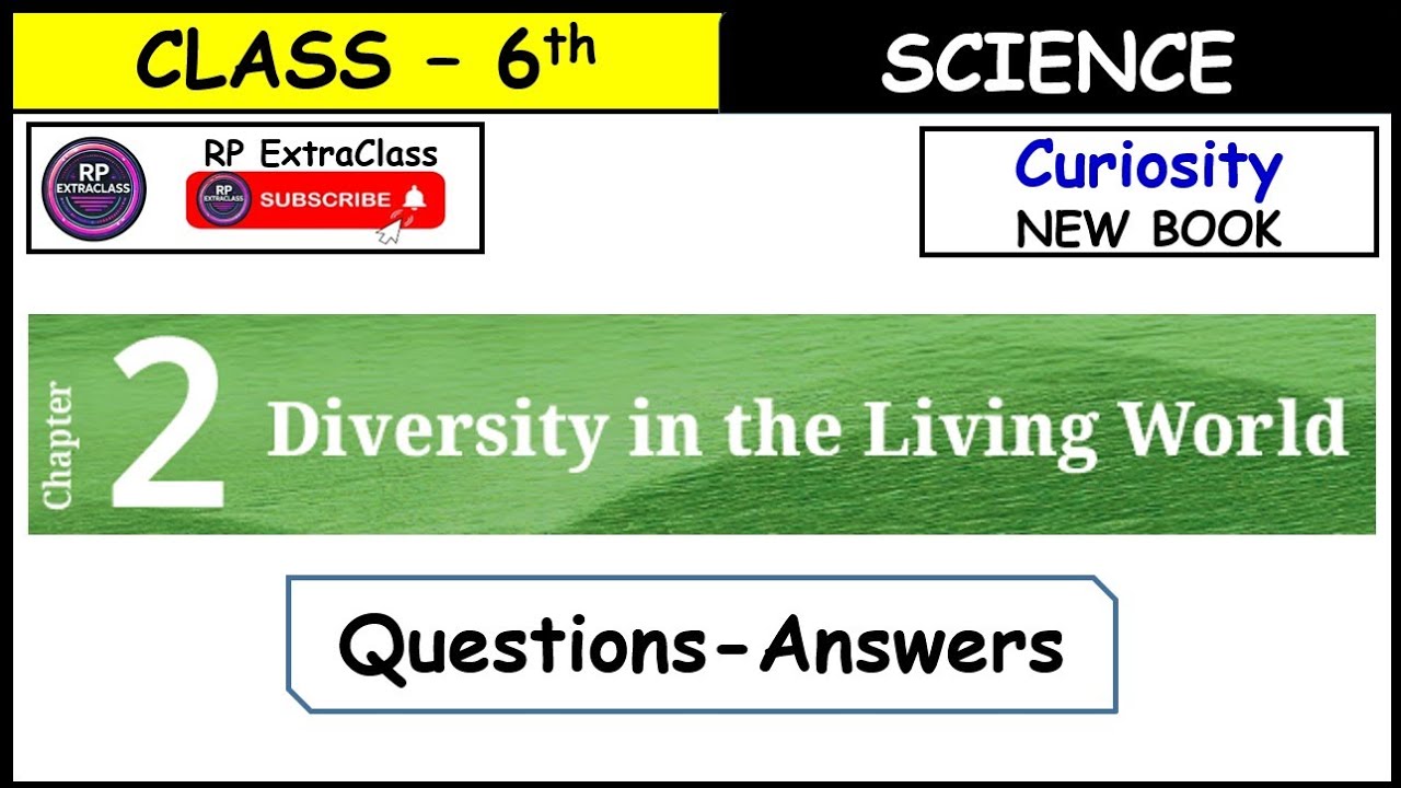 Class 6 Science Curiosity Chapter 2 Diversity in the Living World Questions-Answers