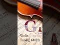 Violin Tuning 440Hz With Metronome G #shorts