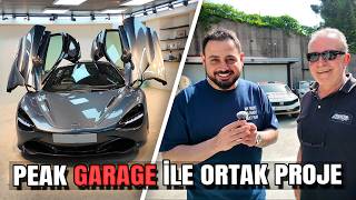 McLaren 720S DÜKKANIMIZA GELDİ VE PEAK GARAGE İLE SU KANALINI YAPIYORUZ ! | NİMOTECH PERFORMANCE