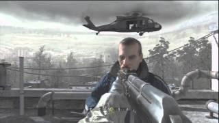 Cod4 Sins of Father Glitch (Ontop of building with Zakhaev)