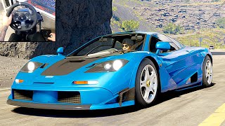 McLaren F1 | The Crew Motorfest | Steering Wheel Gameplay (Logitech G920)