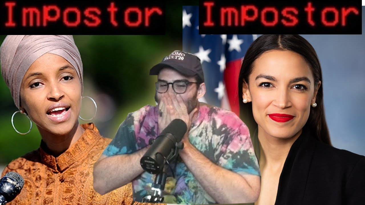 Hasanabi has to Choose Between AOC and Ilhan Omar in Among Us