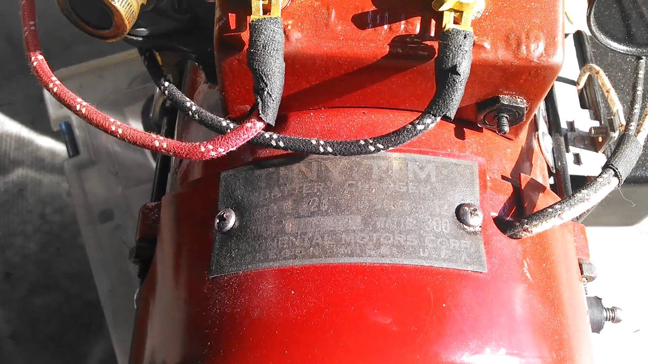 Antique Tiny Tim Battery Charger On U0026 39 71 Chevelle