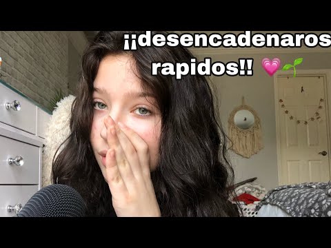 ASMR// Fast and Aggressive Triggers... en Español