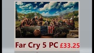 Far Cry 5 Cheap Cd Key Pc Uplay - 33.25