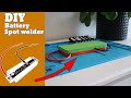 3D Printed case for DIY Battery 18650 Spot Welder