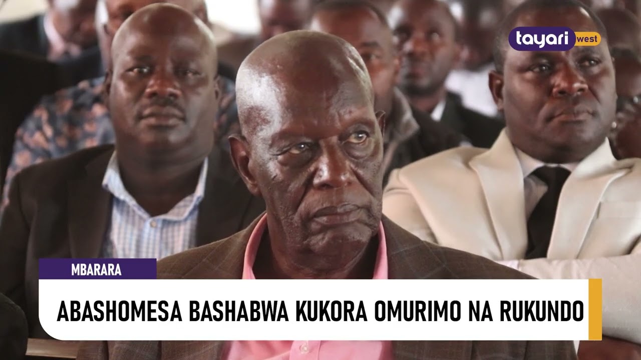 #AGENSHONGA: ABASHOMESA BASHABWA KUKORA OMURIMO NA RUKUNDO - MBARARA