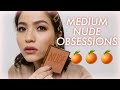 HUDA BEAUTYでオレンジ系アイメイク/ MEDIUM NUDE OBSESSIONS