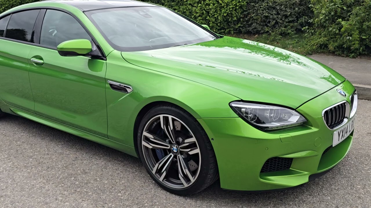 2014 14 BMW M6 Gran Coupe 4.4 V8 DCT Competition Package BMW Individual Java Green 1 Of 1
