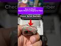[ Series 7 ]How to Check Apple Watch is Original or Fake #series7 #applewatch #original #appleuser