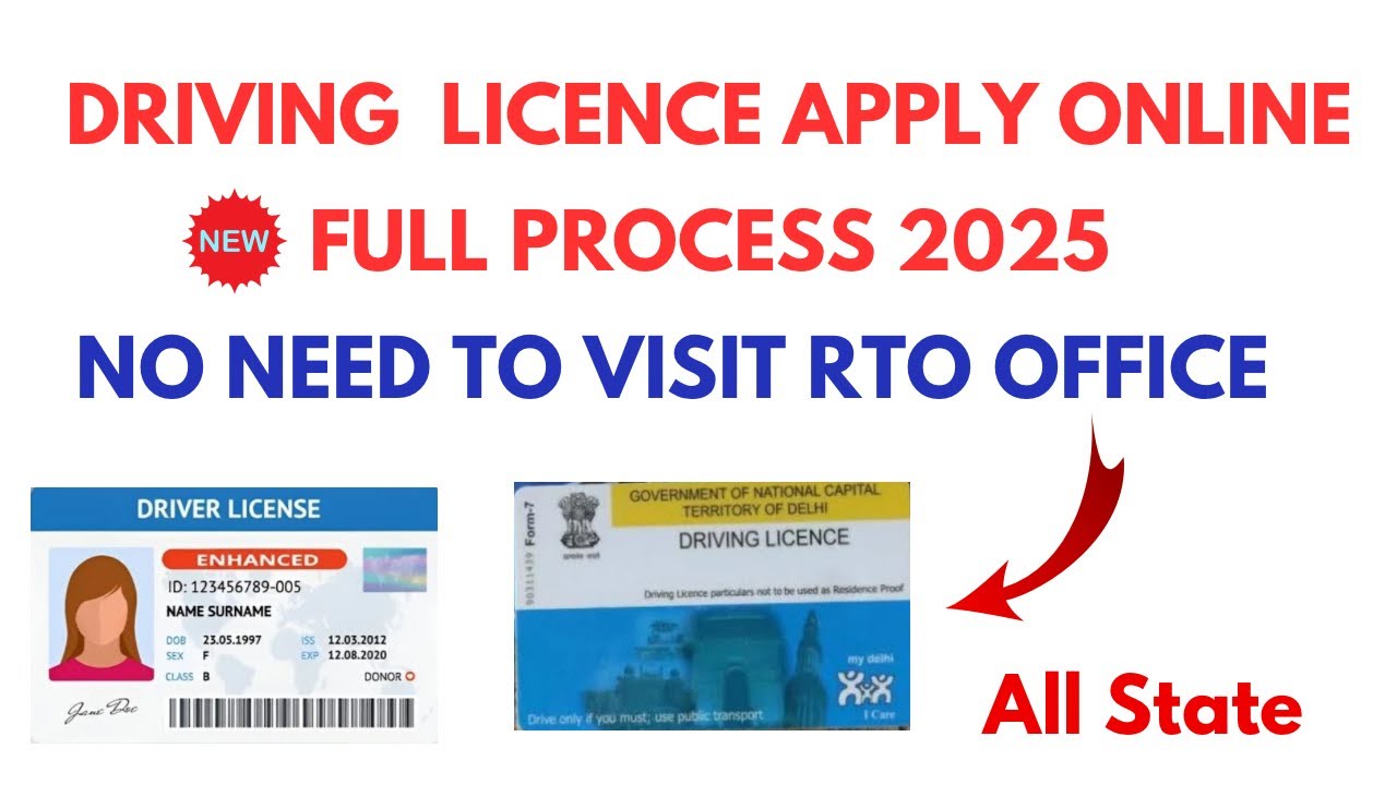 Mau Rto Dl Driving Licence Apply Online All State 2025 | No Need To Visit RTO ...