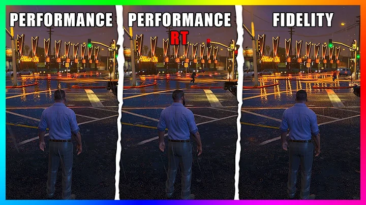 Which Graphics Mode Is BEST In GTA 5? Fidelity VS Performance VS Performance RT! (PS5/Xbox Series X)