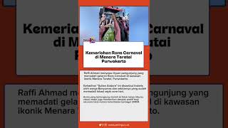 Kemeriahan Rans Carnaval di Menara Teratai Purwokerto